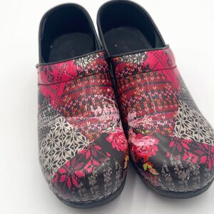 Sanita Women's Professional koi Oslo Clogs Multicolour, comfort/Stylist Sz 39/9